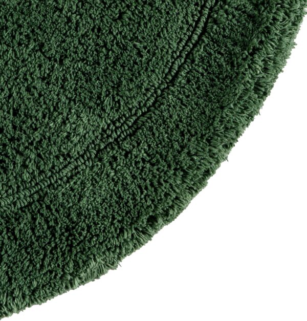 Green Round Floor Mats