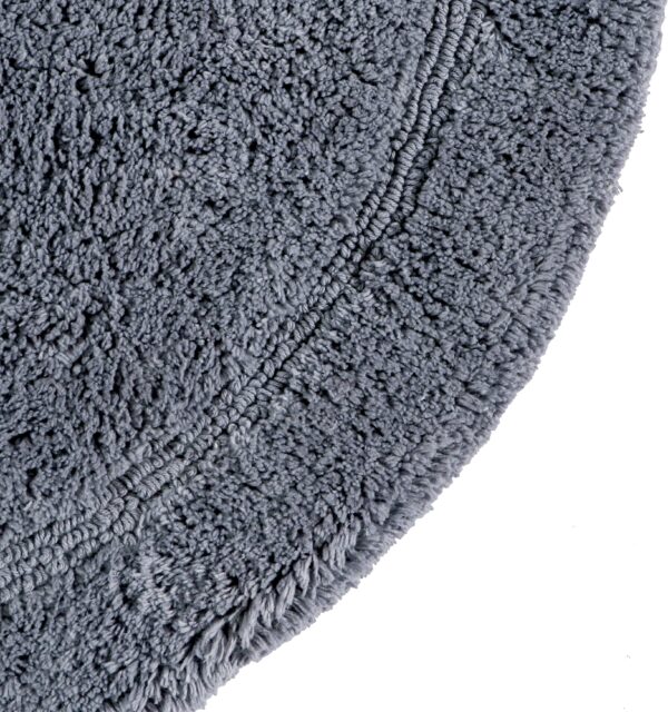Grey Round Floor Mats