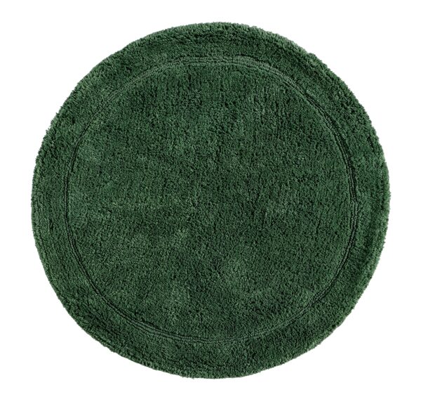 Green Round Floor Mats
